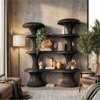 Sculptural Abstract Bookshelf