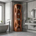 Sculptural Storage Vanity