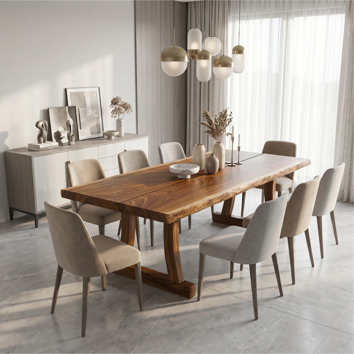 Round Modern Dining Table