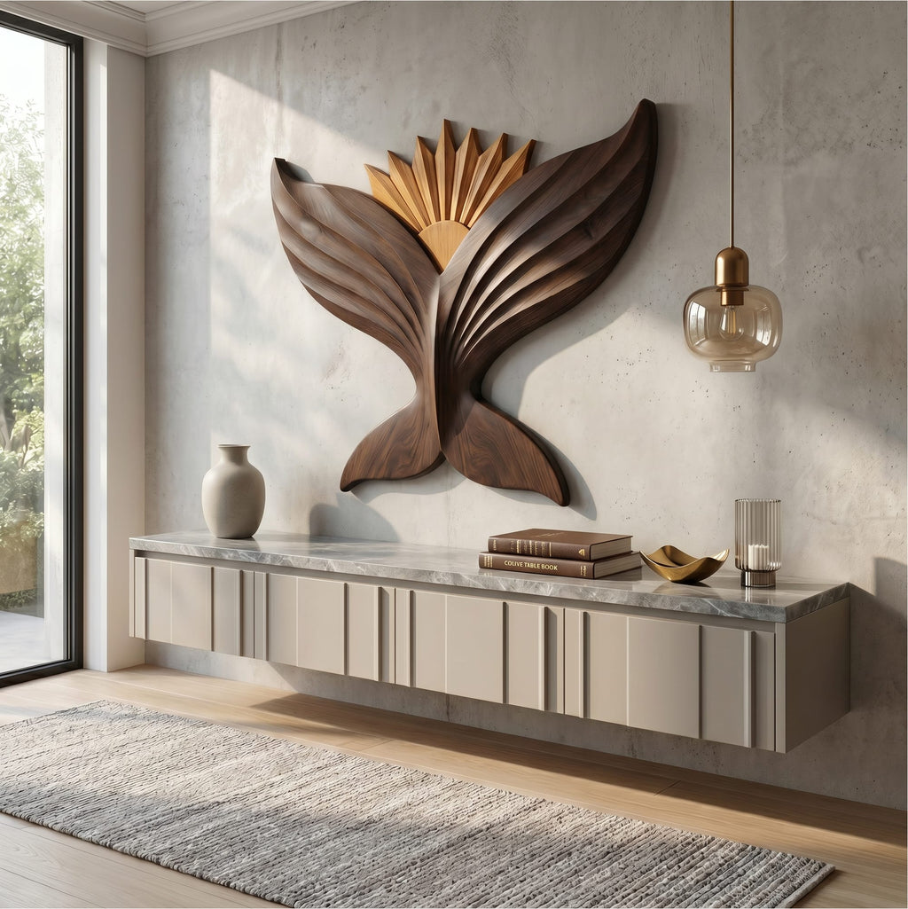 Sculptural Bald Wall Art