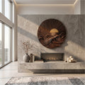 Organic Sunrise Wall Art