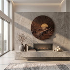 Organic Sunrise Wall Art