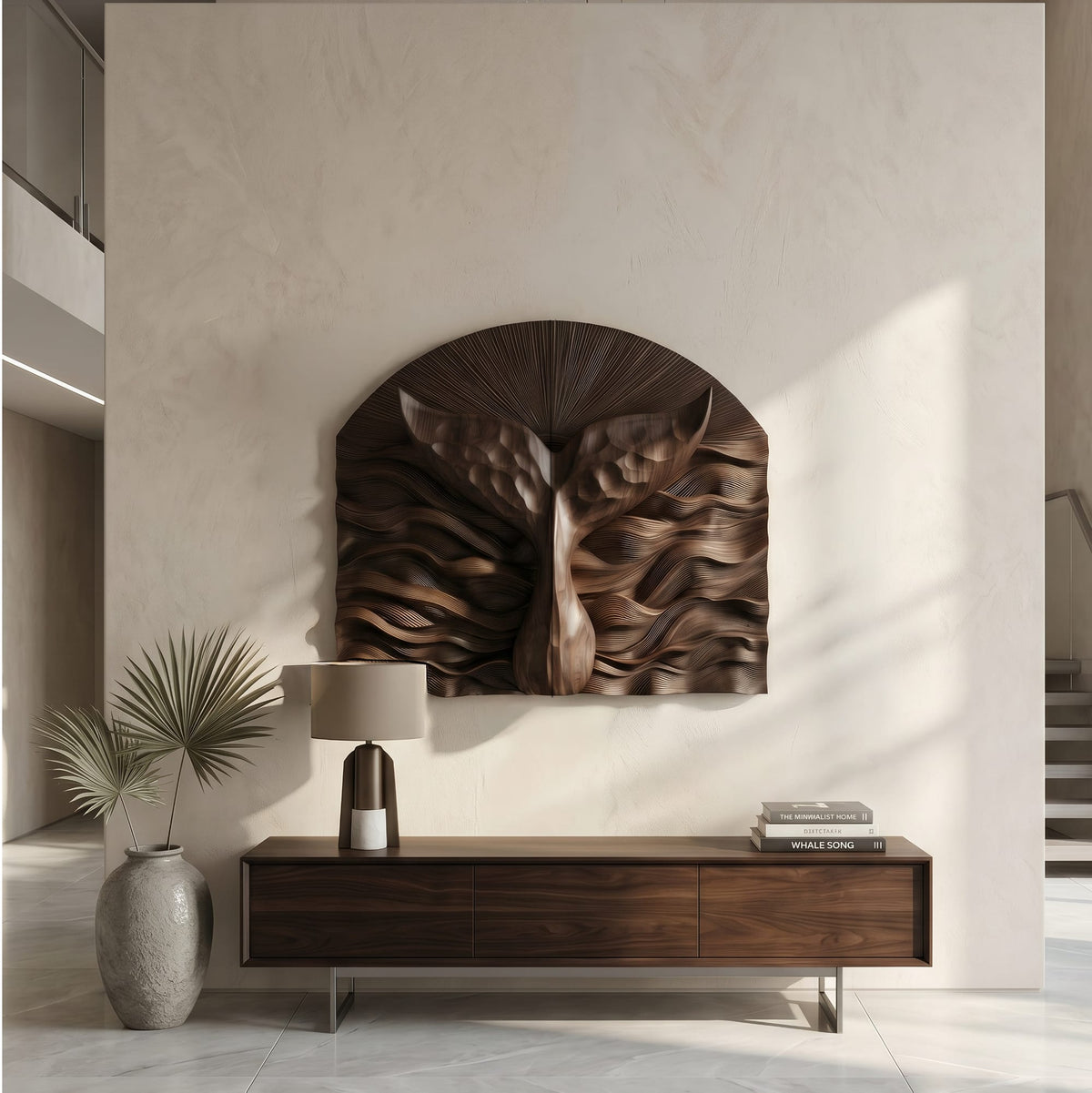Abstract Relief Wall Art