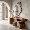 Abstract Contemporary Console Table