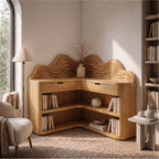 Wave Solid Bookshelf