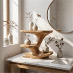 Organic Tiered Vanity