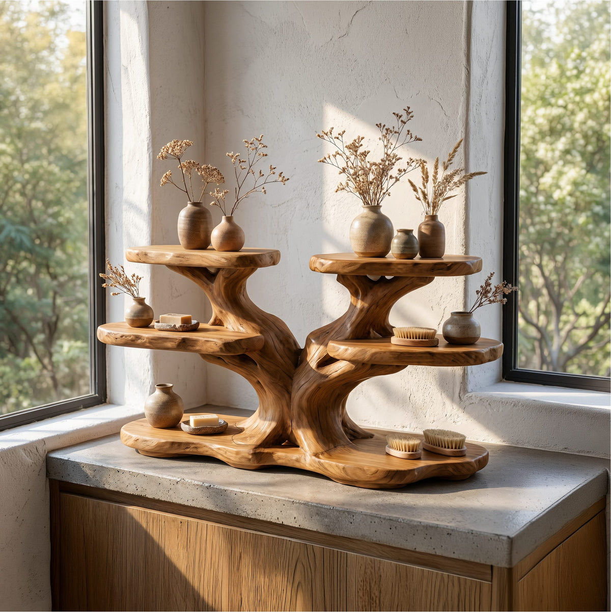 Bathroom Multi-tier Vanity