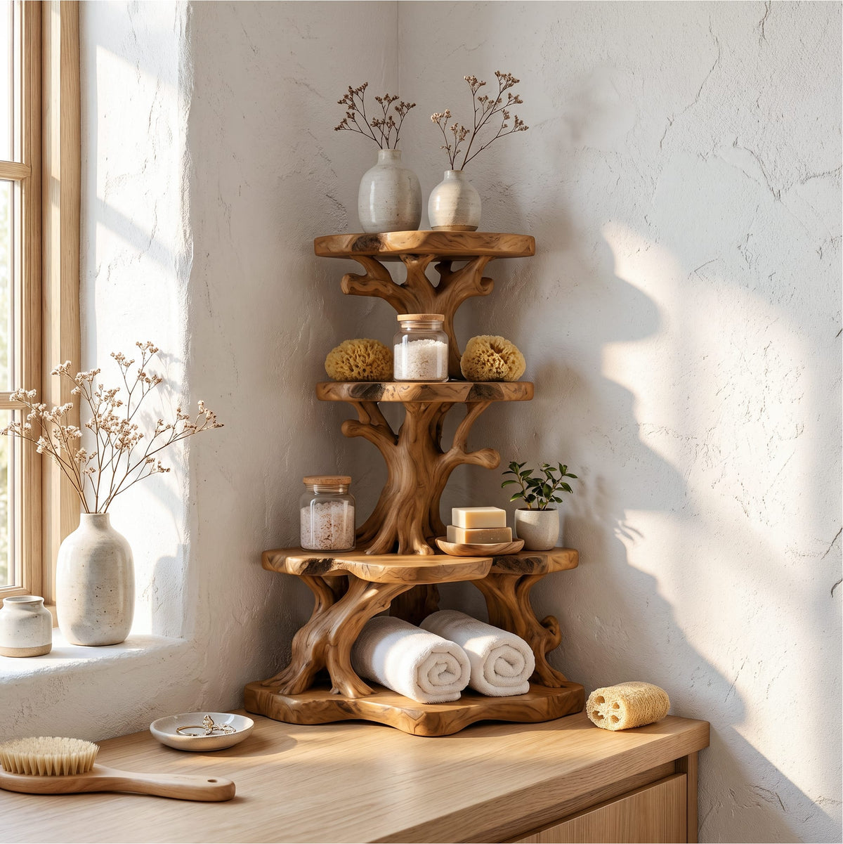 Toiletries Floating Wall Shelf