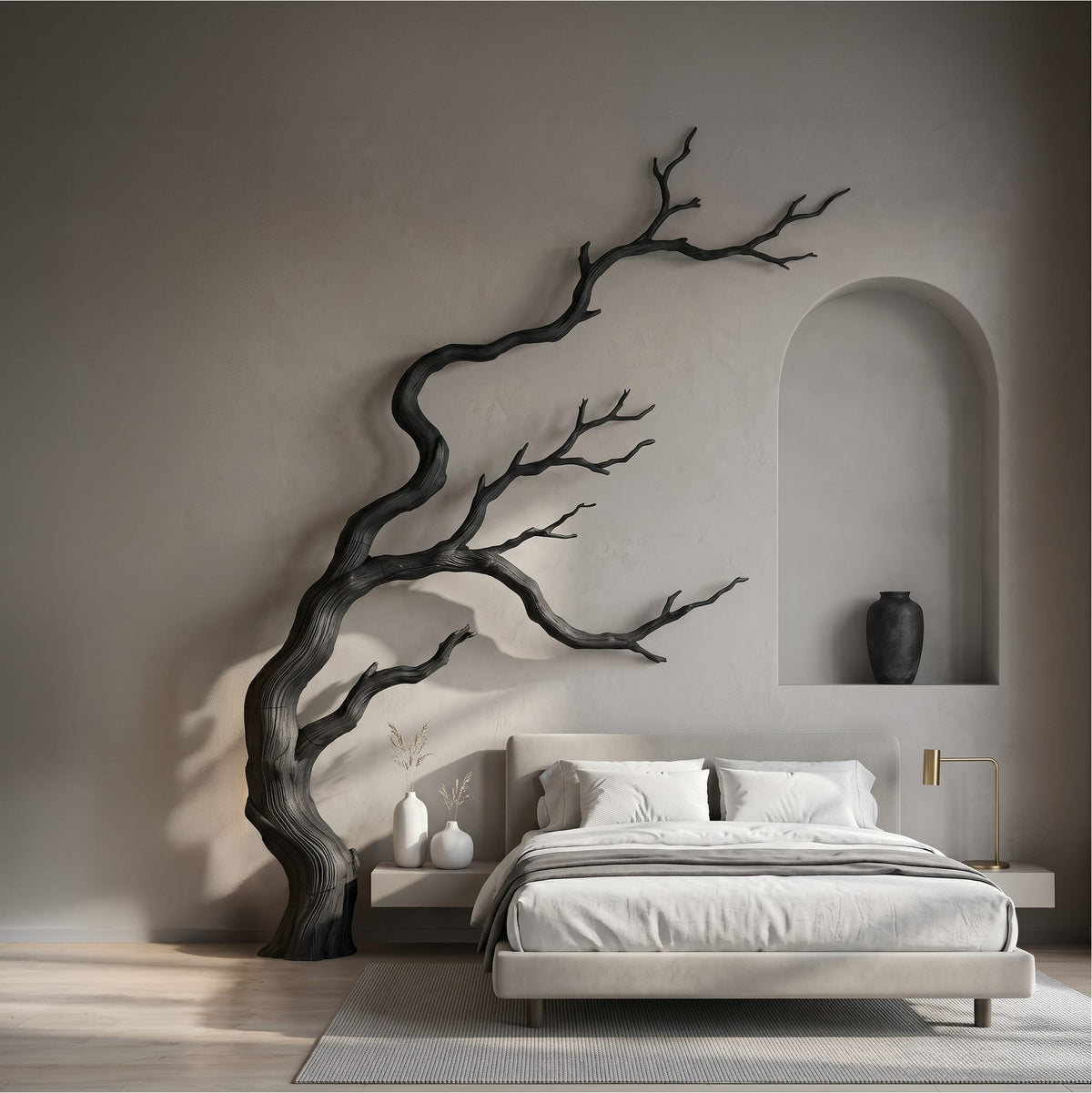 Contemporary Sculptural Branch Wall Art