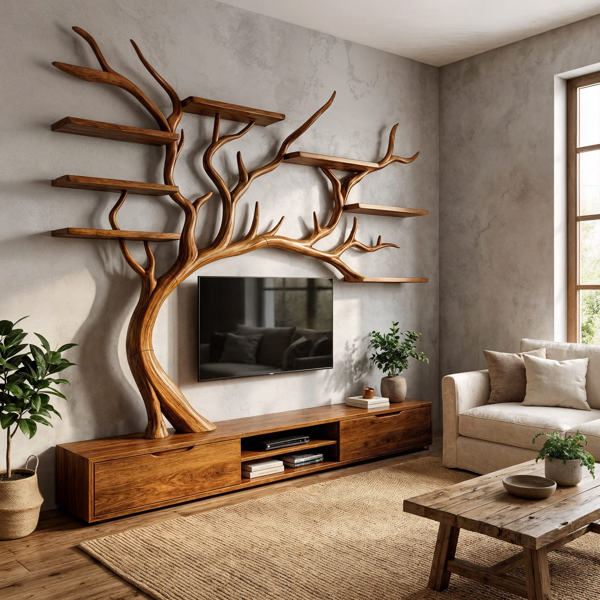 Solid Entertainment Bookshelf