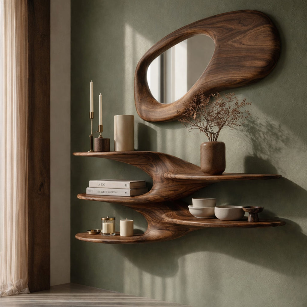 Wave Display Wall Shelf
