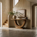 Organic Contemporary Console Table