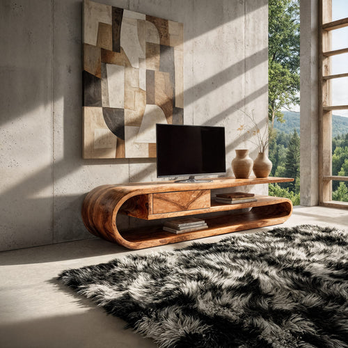 Contemporary Entertainment TV Cabinet
