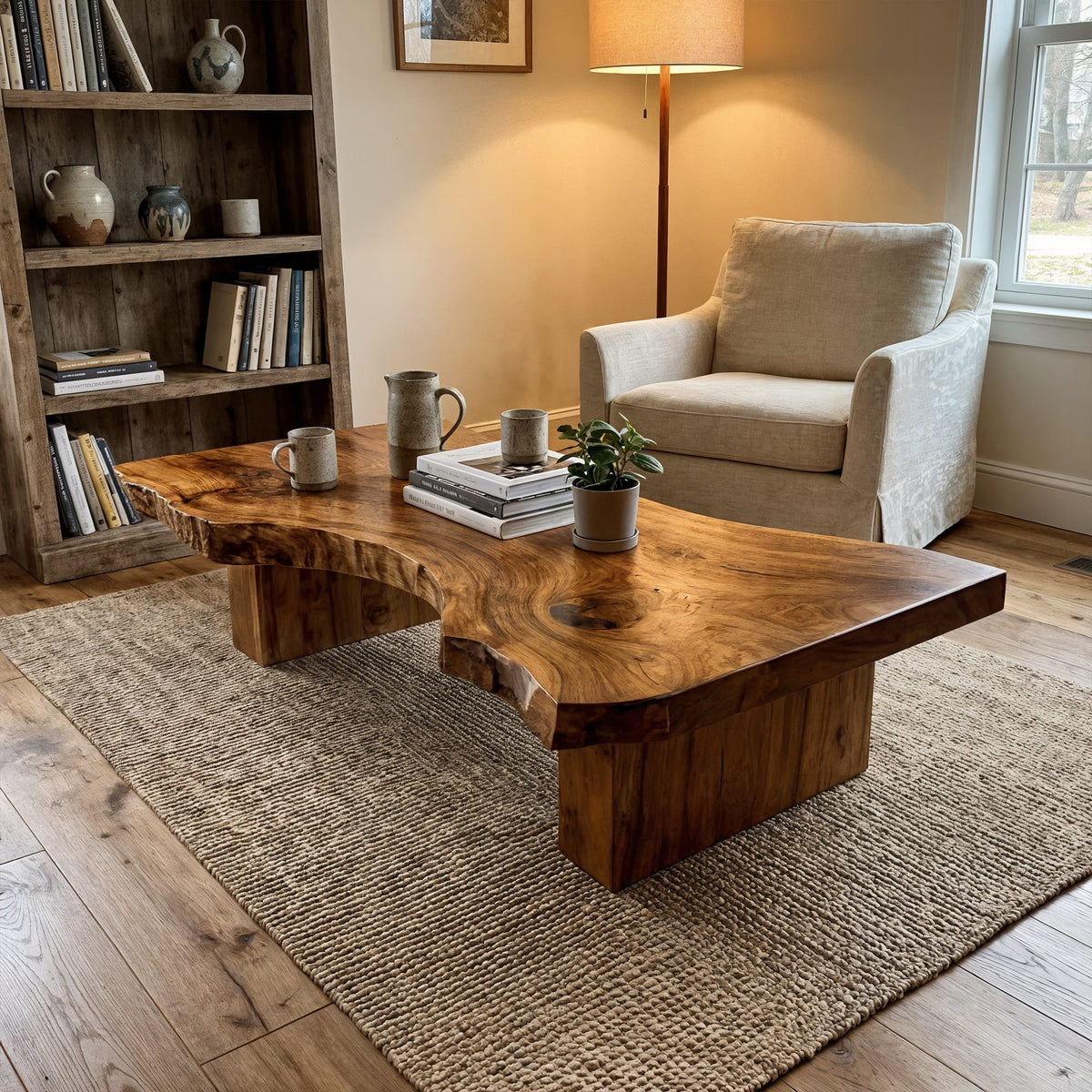 Sculptural Display Coffee Table