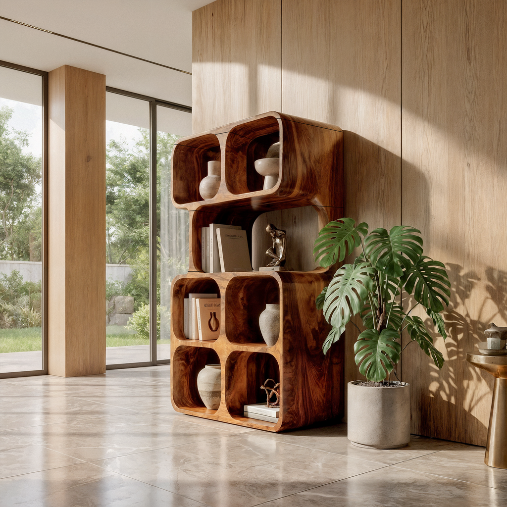 Organic Modern Bookshelf