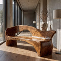 Solid Hallway Bench