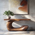 Artistic Abstract Console Table