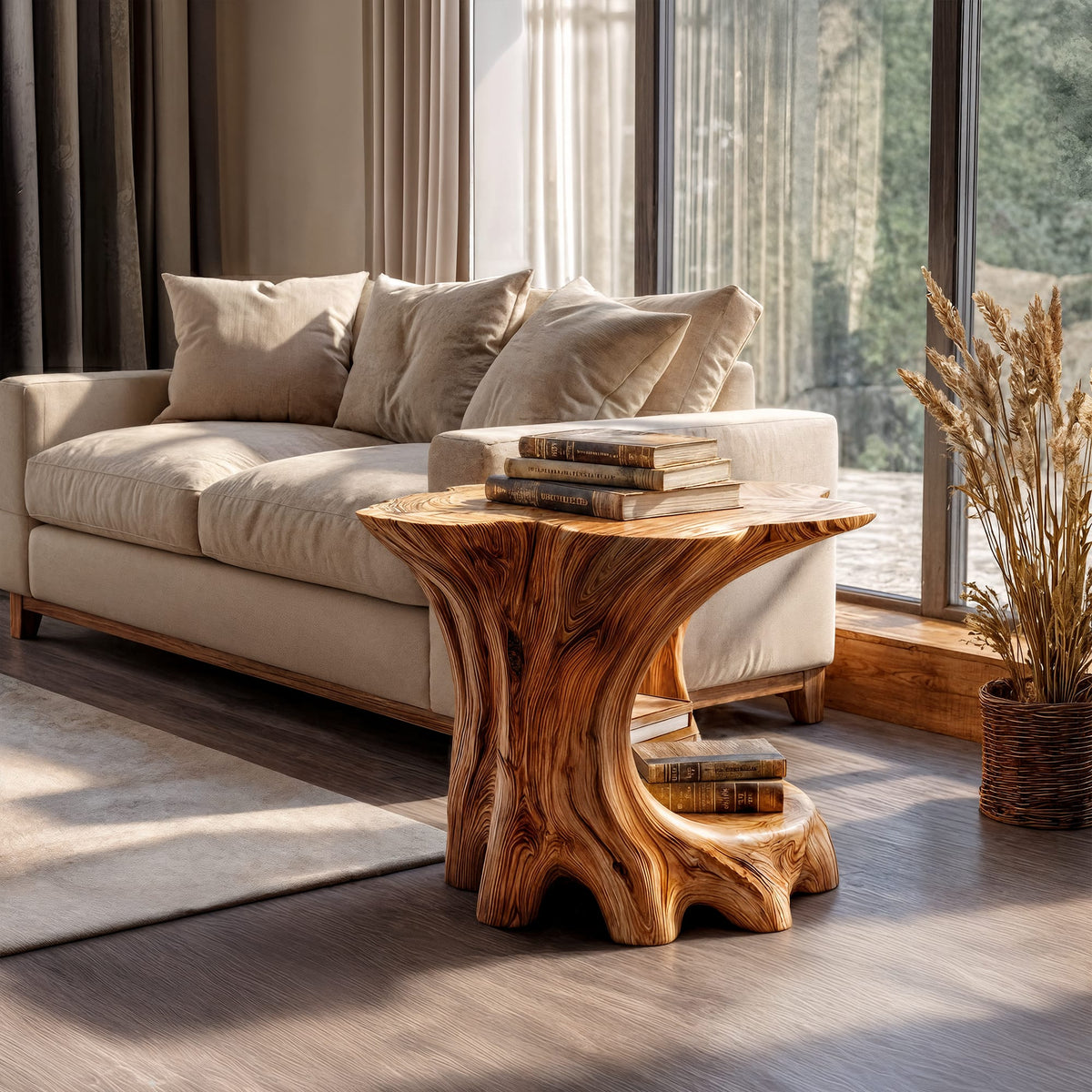Open Modern Nightstand