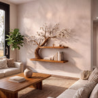 Shelf Wall Mounted Tree Bookshelf