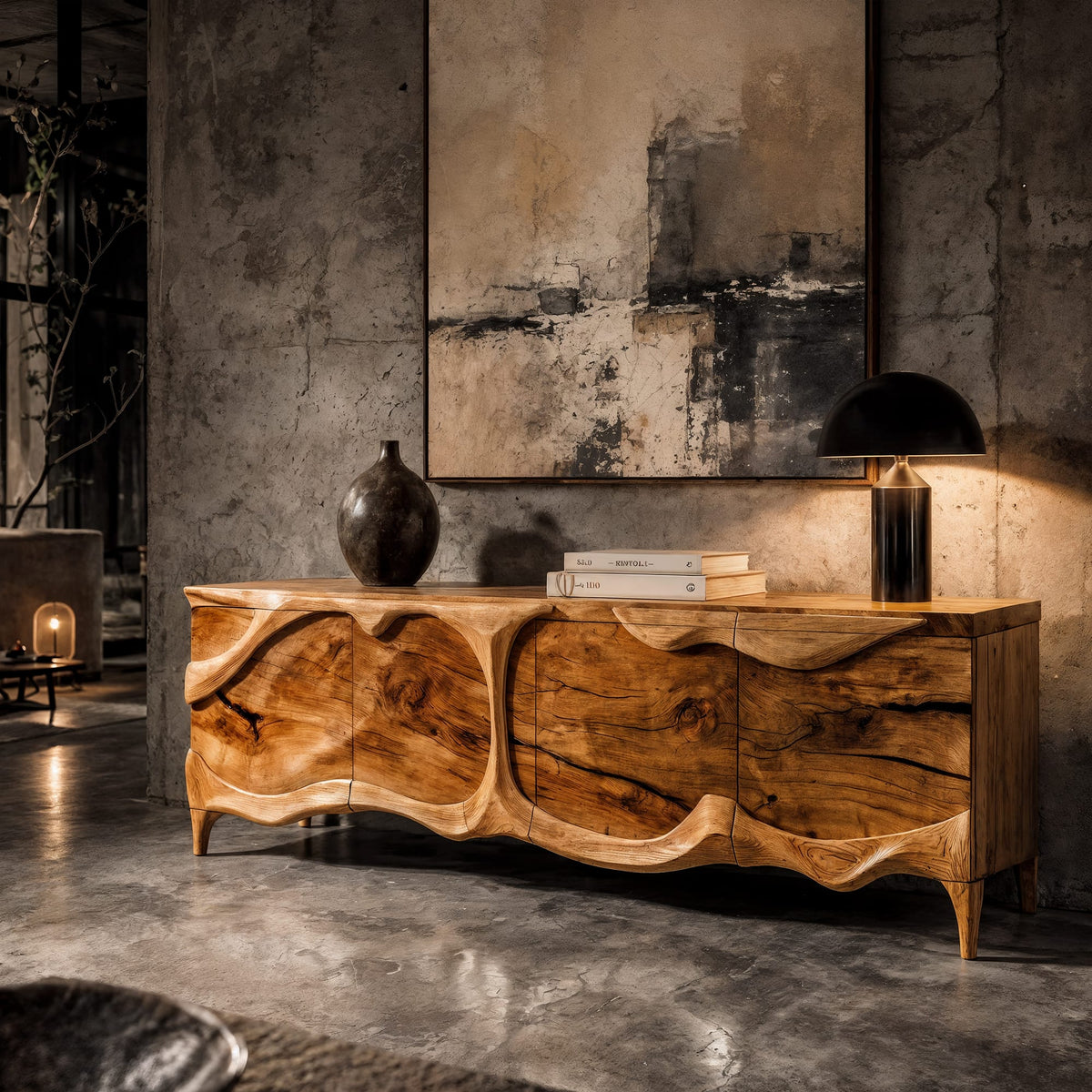 Sculptural Sideboard
