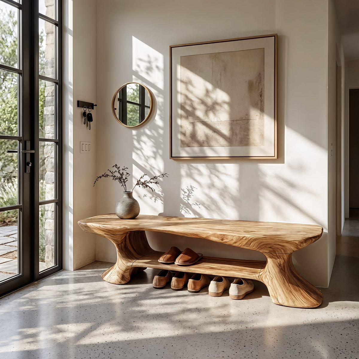 Integrated Storage Bench