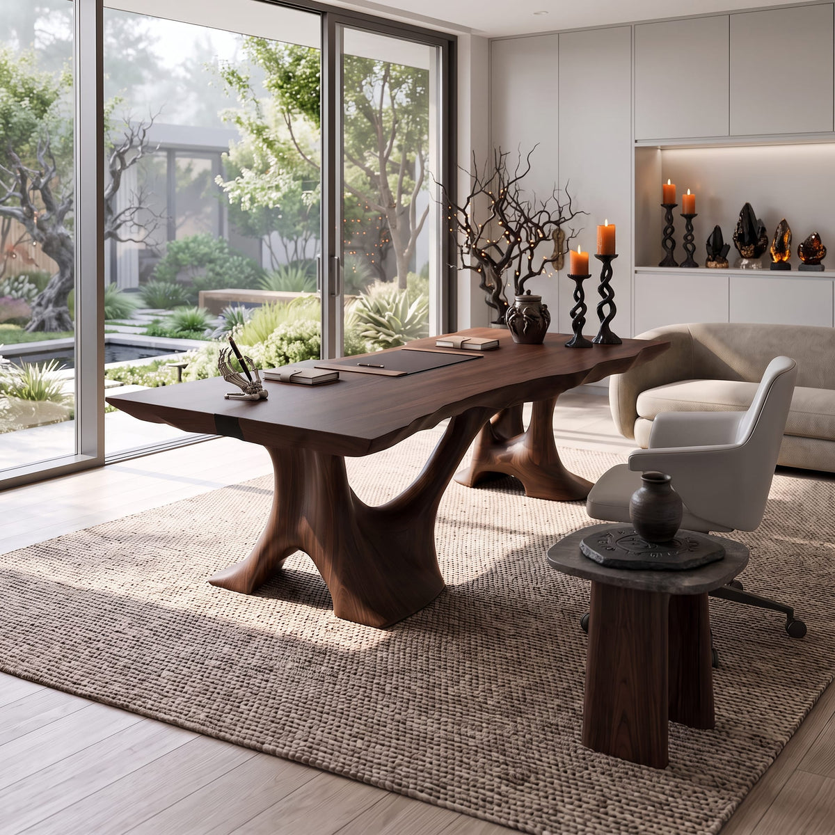 Live Edge Legs Desk