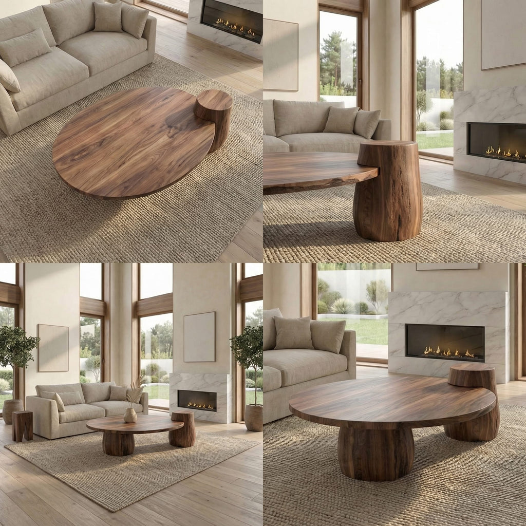 Sculptural Lounge Coffee Table