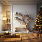 Solid Organizer Tree Bookshelf
