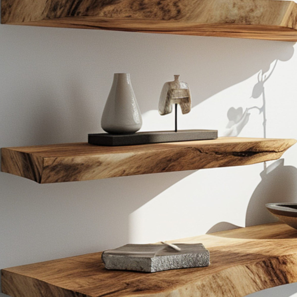 Floating Shelves Wood Floating Shelf Plans, solid wood, built to order