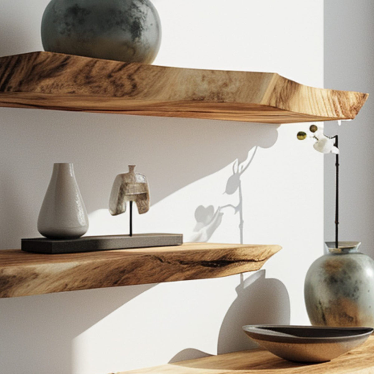 Floating Shelves Wood Floating Shelf Plans, solid wood, built to order
