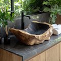 Handcrafted Wash Basin, solid wood, built to order