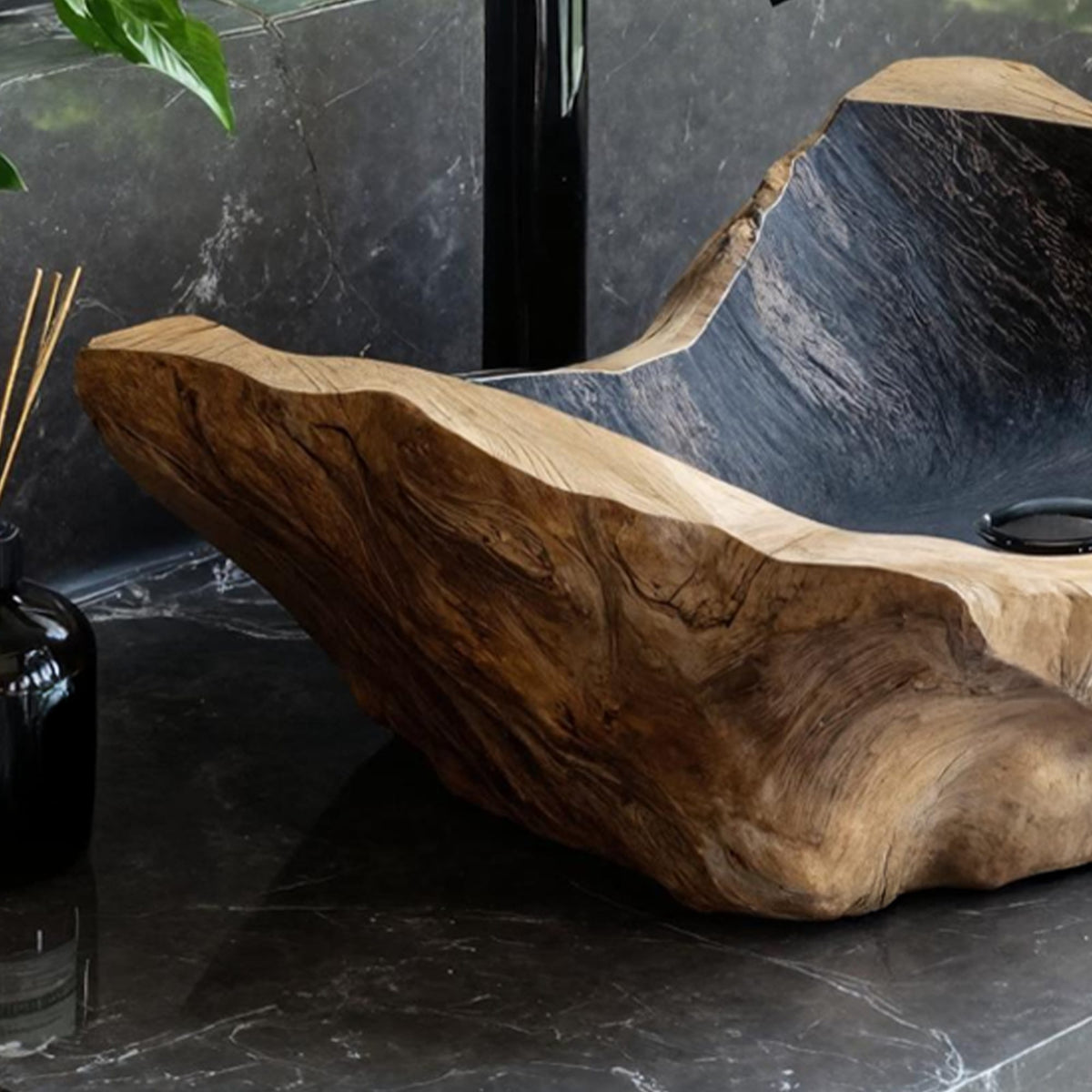 Handcrafted Wash Basin, solid wood, built to order