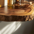 Floating Wood Shelf Display Shelf, solid wood, built to order
