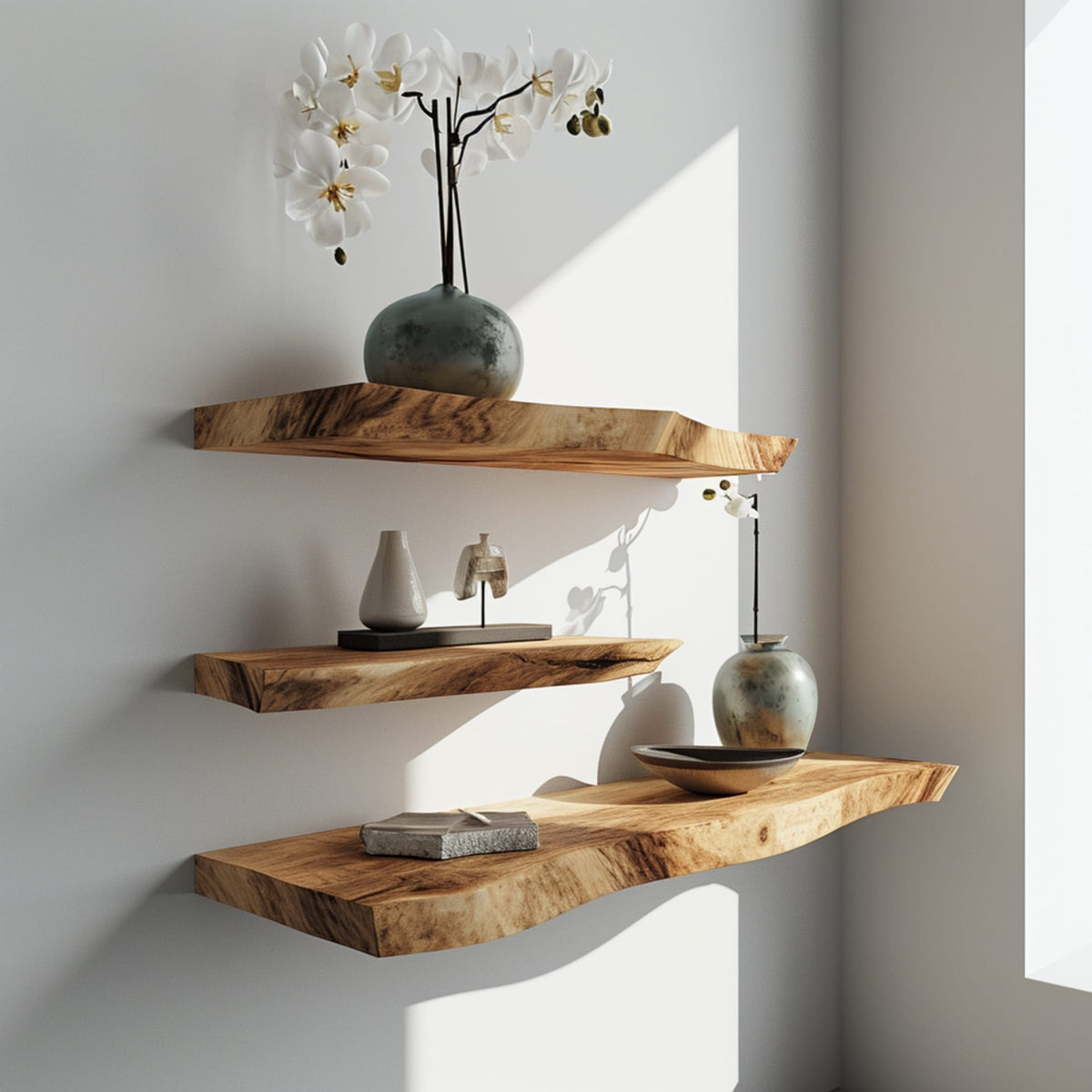 Floating Shelves Wood Floating Shelf Plans, solid wood, built to order