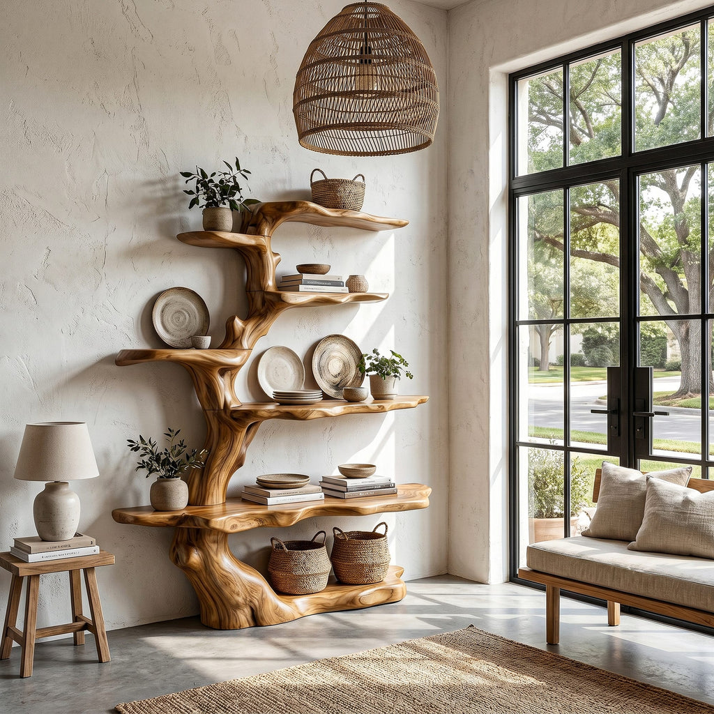 Storage Nook Tree Bookshelf