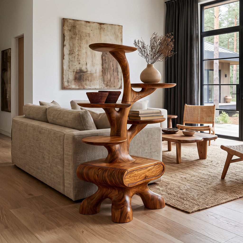 Tree Tiered Side Table