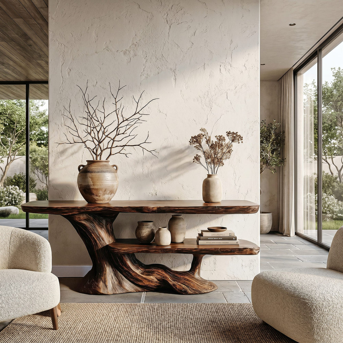 Tree Root Console Table