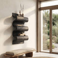 Sculptural Wave Bookshelf