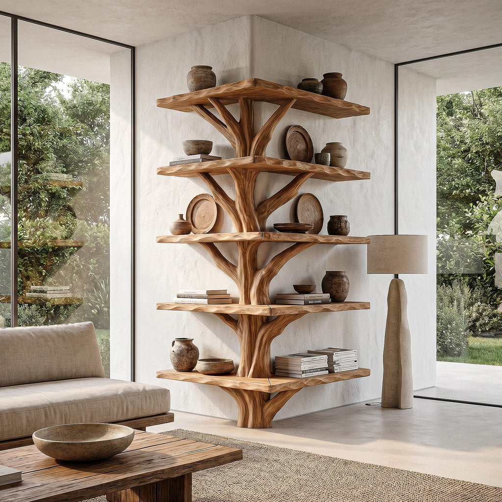Organic Study Tree Bookshelf