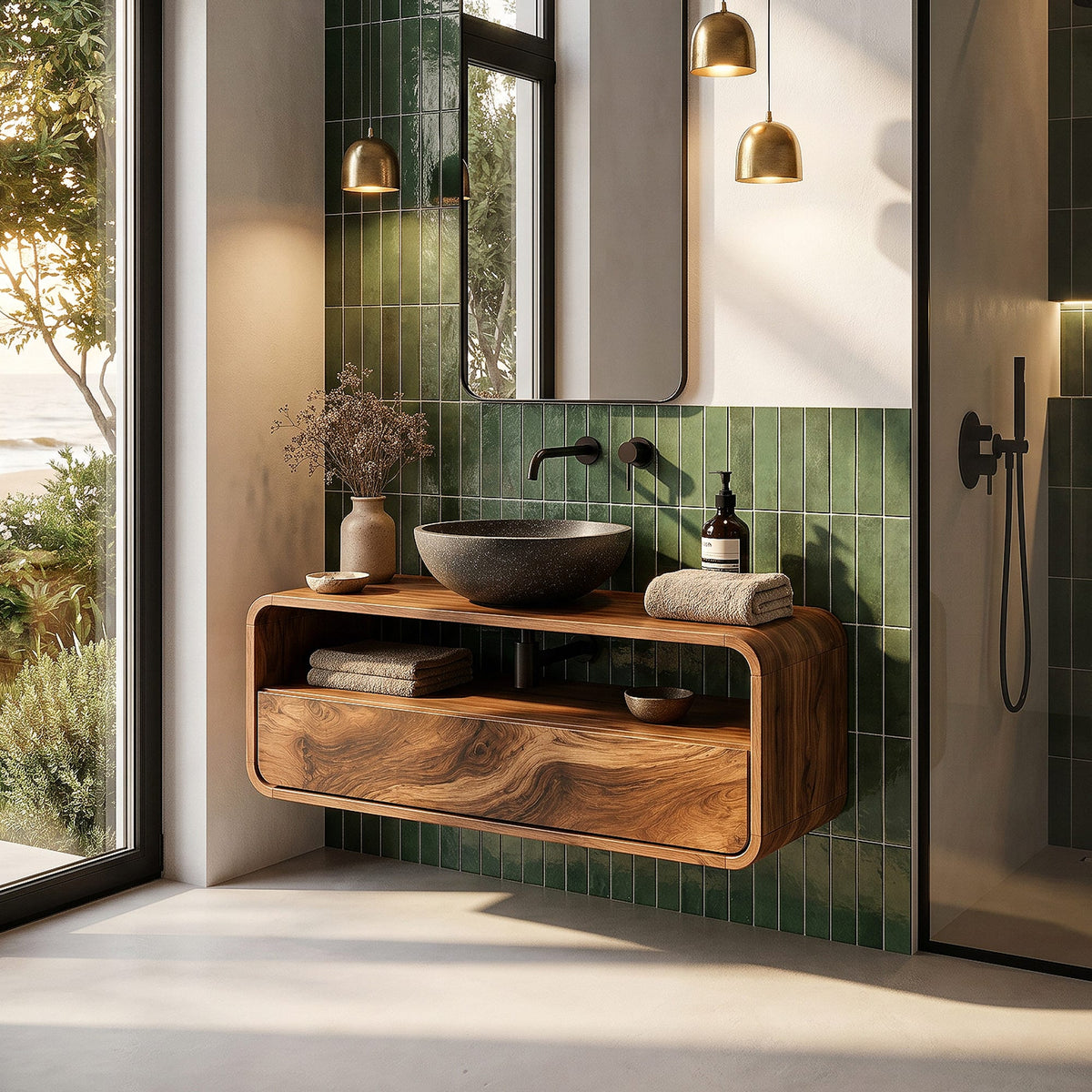 Built Storage Vanity