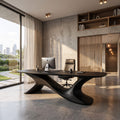 Open Loop Solid Desk
