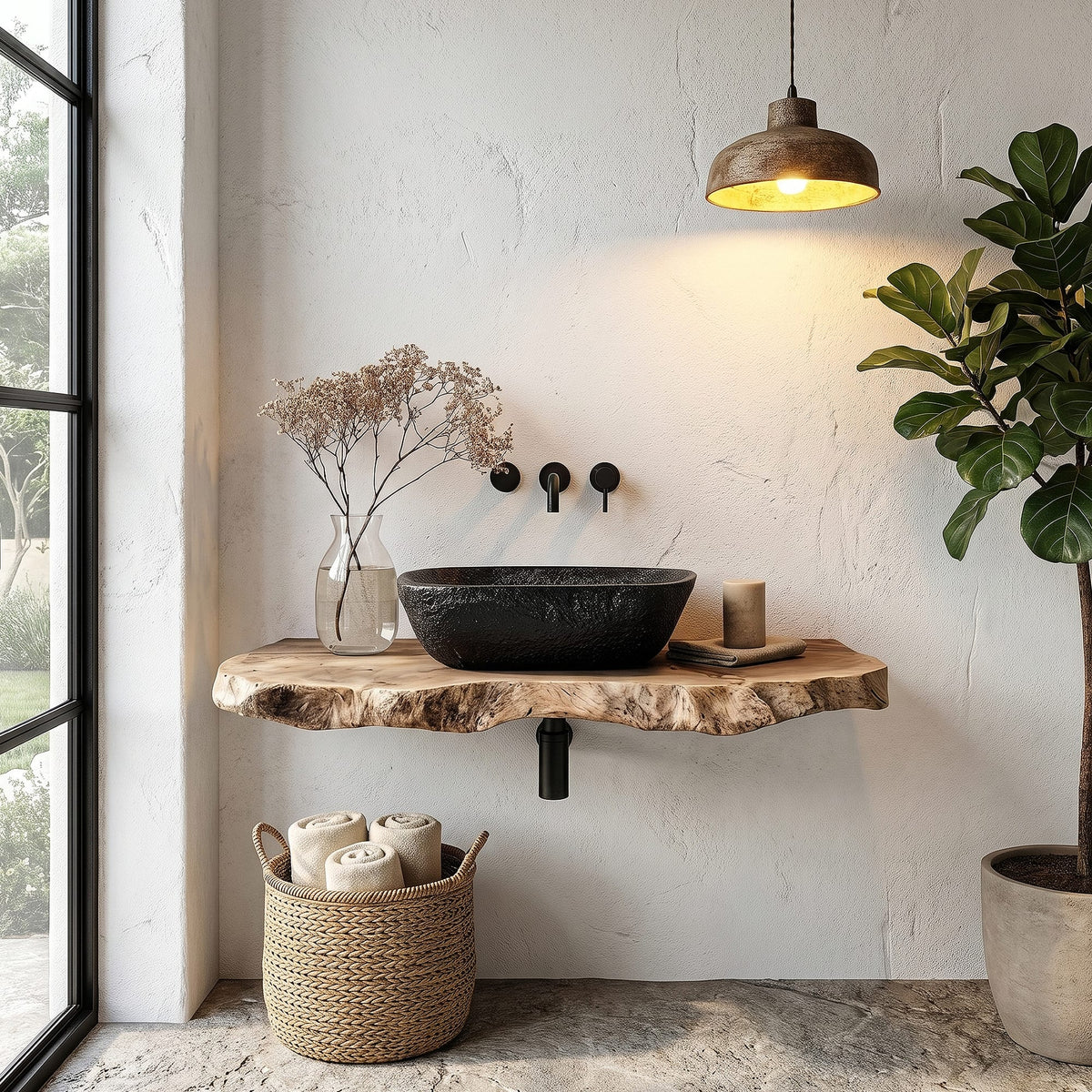 Live Edge Master Vanity