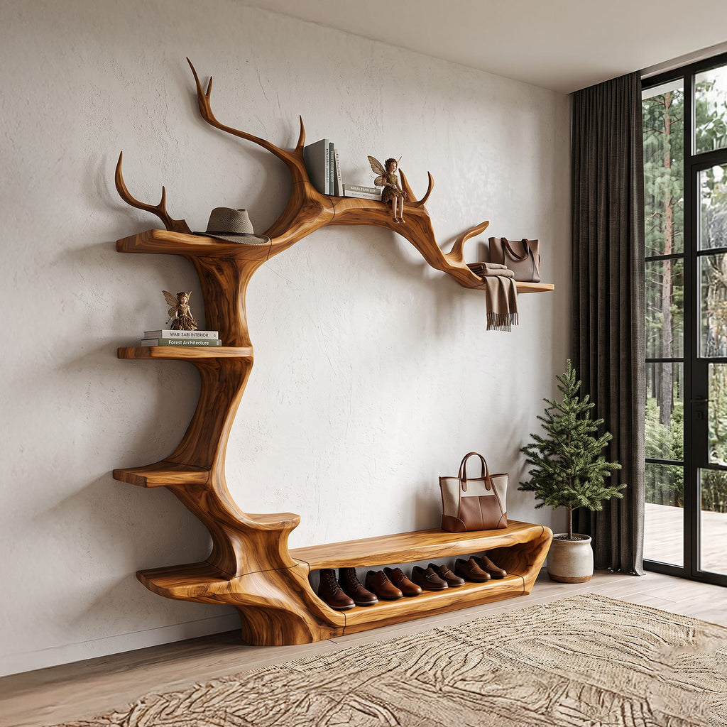 Tree Shoe Bench