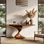 Twisted Solid Console Table