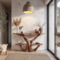 Organic Shaped Console Table