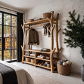 Coat Storage Bench
