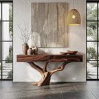 Live Edge Sofa Console Table
