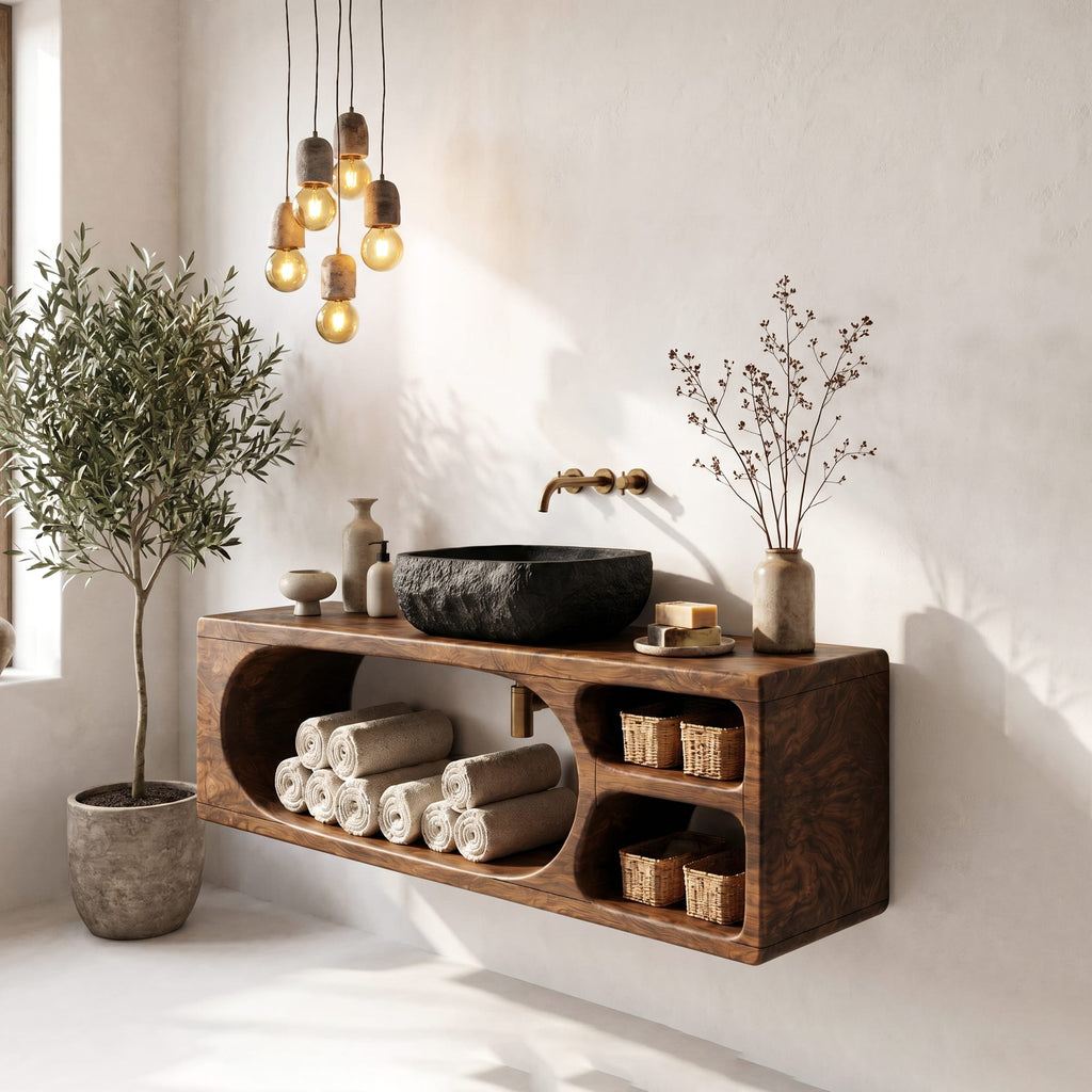 Built-in Storage Vanity