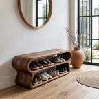 Contemporary Compartments Bench