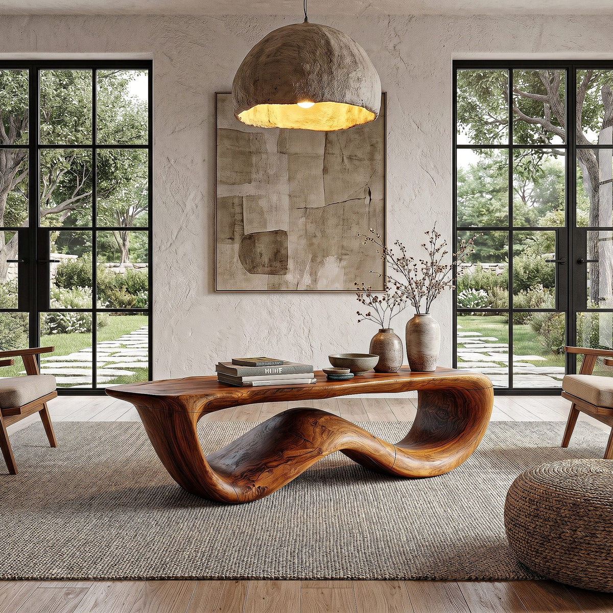 Contemporary Silhouette Coffee Table
